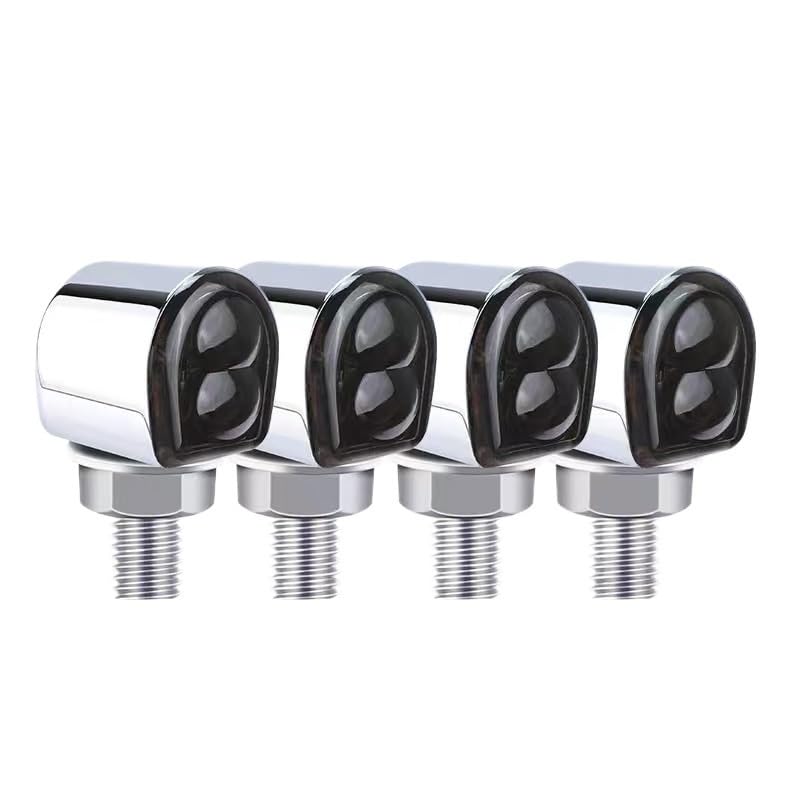 Clignotant LED pour moto 12V orange universel