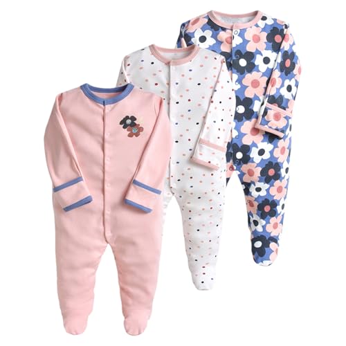 amropi Barboteuse pour Bébé Combinaison en Coton...
