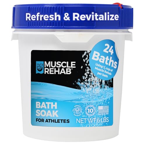 Muscle Rehab Sports Recovery Epsom Salt Bath Soak | 6