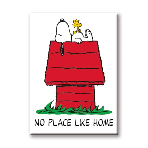 Imán Snoopy Doghouse No Place Like Home