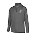 NBA San Antonio Spurs Men's Quarter Zip Pullover Shirt Athletic Quick Dry Tee, Large, Charcoal