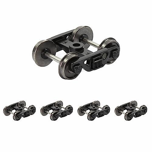 Roues 3 ressorts Bogies HP3387 HO échelle 1:87 en métal pour train électrique