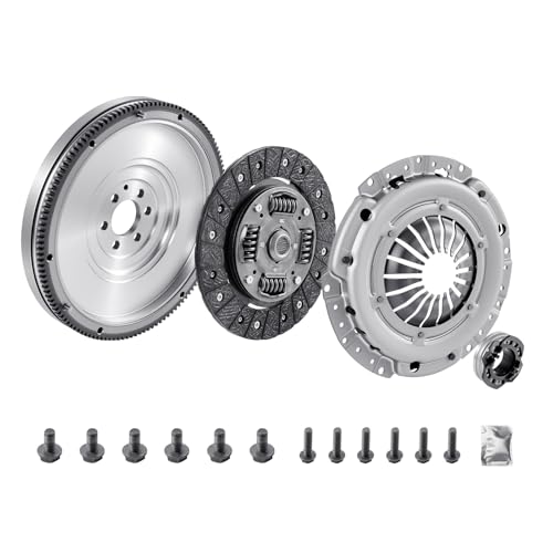 VEVOR Kupplungssatz mit Schwungrad OEM-Kupplungssatz OEM-Ersatz-Getriebekupplungssatz kompatibel mit 20032010 Audi A3 (8P1) 20082009 A3 Cabrio (8P7) 20042010 A3 Sportback (8PA)