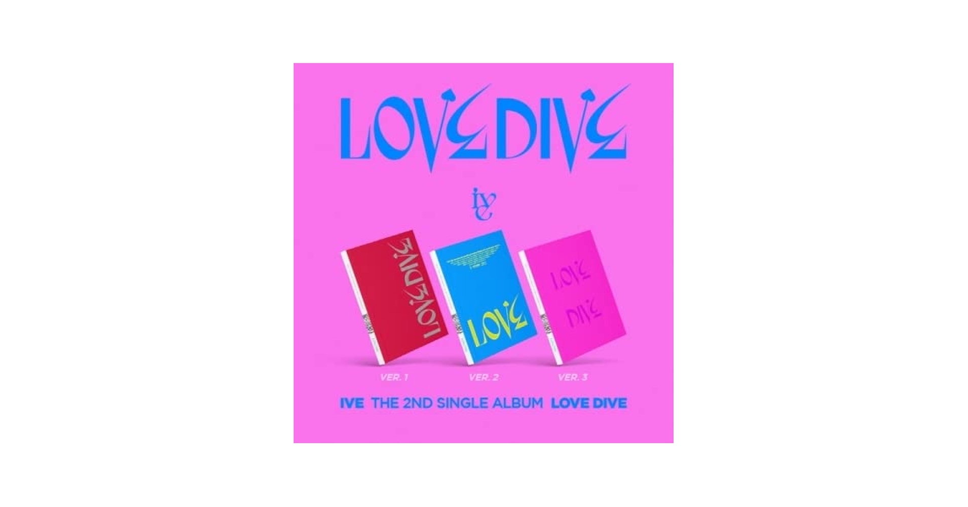 IVE シリアル CD Amazon.com: IVE [ LOVE DIVE ] 2nd Single Album ( Random
