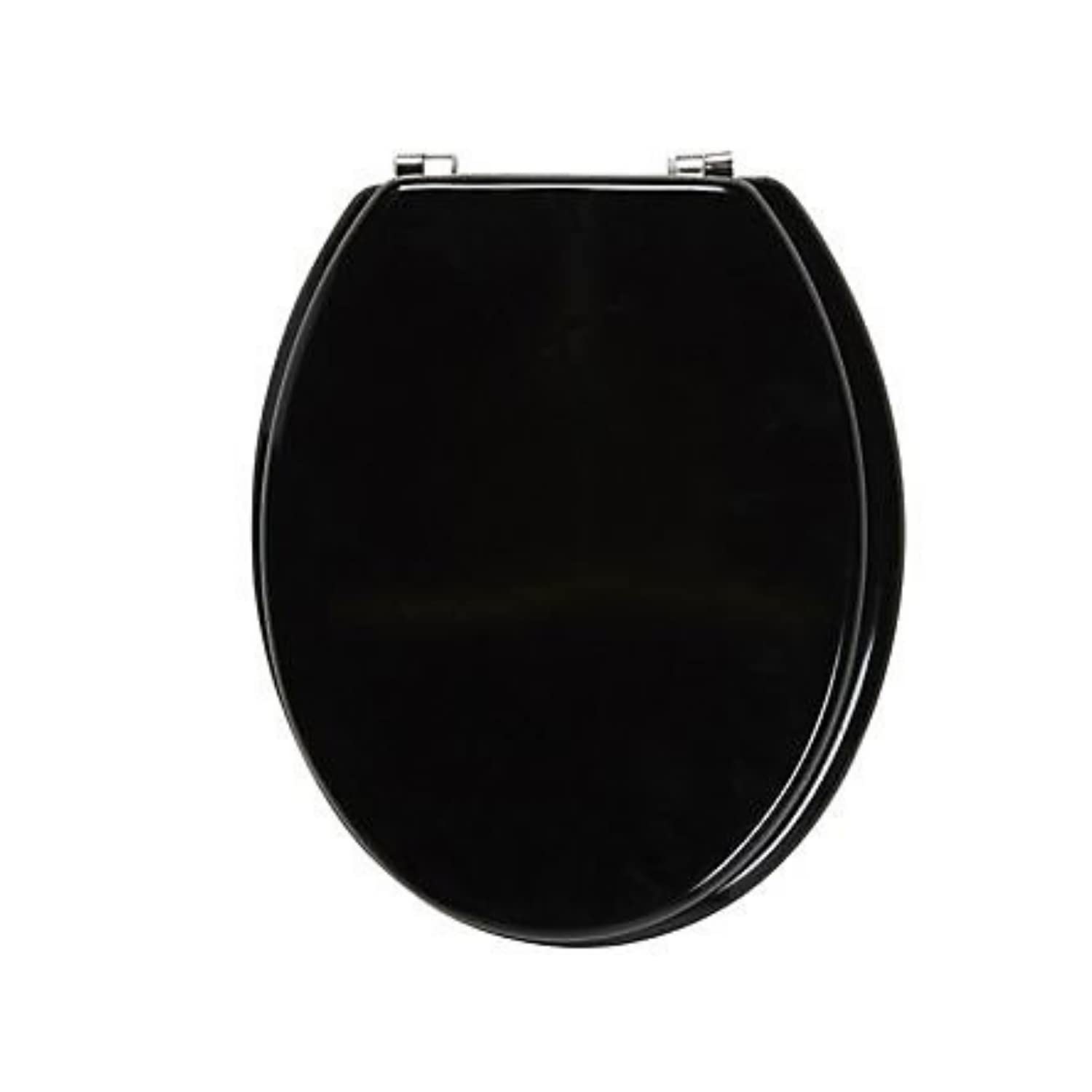 Zap Deluxe Series Black Toilet Standard Seat (PVC Plastic) Toilet Commode Seat Cover (B0B159DVJP) Amazon Price History, Amazon Price Tracker