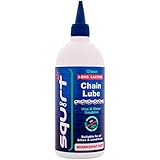 Squirt es un lubricante único de cadena - que contiene ceras y agua en forma de emulsión que se mantiene limpio, dura mucho tiempo y prolonga la vida útil del tren de accionamiento.