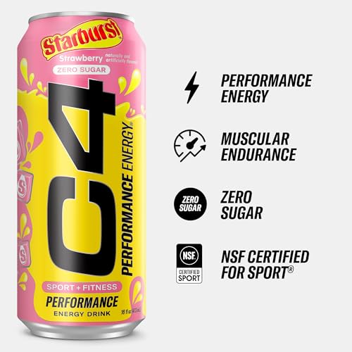 Cellucor 2229607 C4 Performance Energy Drink | Starburst Strawberry thumb #1