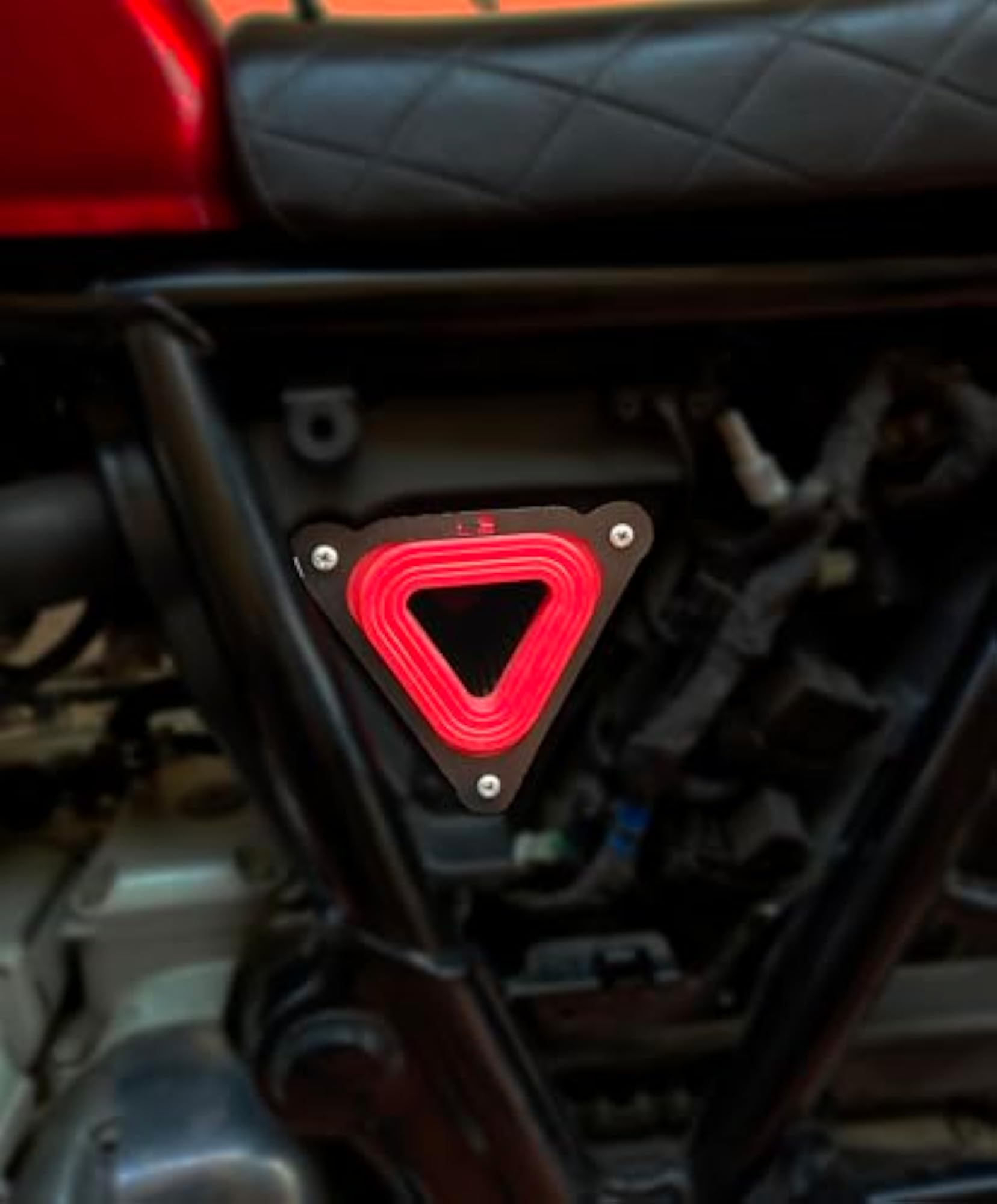 Air Filter Plate Cap for RE Interceptor 650