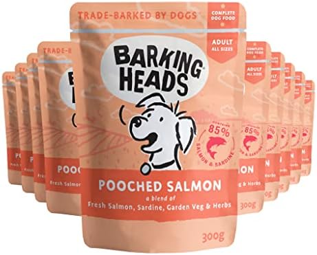 Barking Heads Little Paws Wet Beef Waggington with Chicken & Salmon 10 x 150g