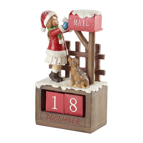Villeroy & Boch - Accesorios de Collage de Invierno, Chica de Calendario, Multicolor, 12,5 x 8 x 22,5 cm