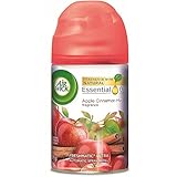 Air Wick Pure Freshmatic Refill Automatic Spray, Apple Cinnamon Medley, 1ct, Air Freshener, Essential Oil, Odor Neutralization, Packaging May Vary