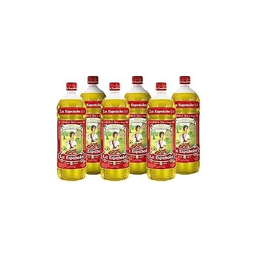LA ESPAÑOLA - Aceite de Oliva Suave. Pack 6 Botellas x 1 L