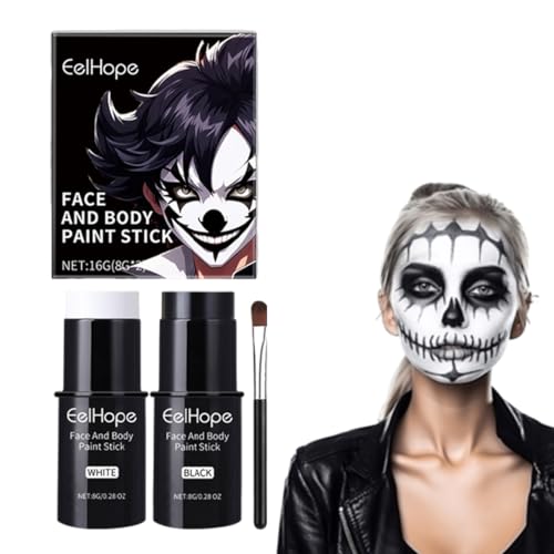 ?OIXYEY Kit de Maquillaje Halloween para Niños y Adultos, Ideal