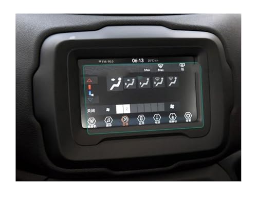 Film Protection Écran Verre Trempé Jeep Renegade 7 Pouces Accessoires Navigation GPS