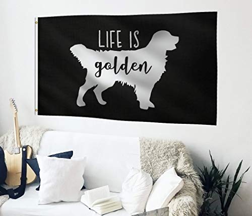 Bannière dorée 3x5m résistante aux UV pour remplacer les drapeaux décolorés - 3