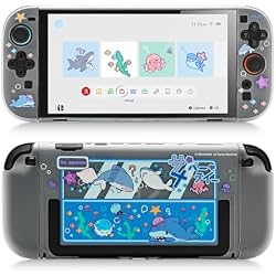 GeekShare Switch 2 Cover, Compatible with Switch 2, Switch 2025, Switch Cover, PC-Made, Joy-Con Protection, Split-Type, Full Protection, Slim, Scratch-Resistant, Stain-Resistant, Shockproof, Easy to
