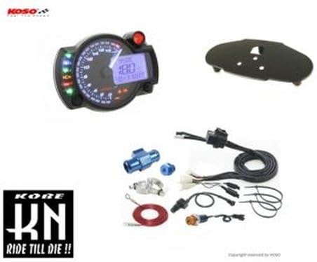 Amazon Koso Rx2n Lcdマルチメーター Ninja250r Fiプラグ プレイセット Caaaah Fhphln バイク外装パーツ 車 バイク