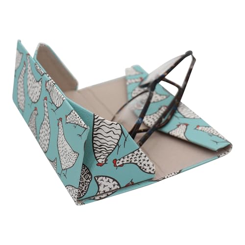 Image of Real Sic Glasses Case for Men and Women - Magnetic Folding Hard Shell Sunglass Holder - Inspired by Adorable Animals