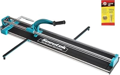 Seeutek Manual Tile Cutter - 24 inch Double Rails Ceramic Tile Cutter Tool