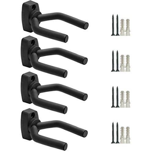 Guitar Mall Mound Hook Murner Murner Mol Mol Molon Black Display Rack Stand With Vis pour Music Retail Stores Bedrooms… - Les Beatles, Paul McCartney, John Lennon, RIngo Starr, George Harrison Guitar Mall Mound Hook Murner Murner Mol Mol Molon Black Display Rack Stand With Vis pour Music Retail Stores Bedrooms… – Image 3