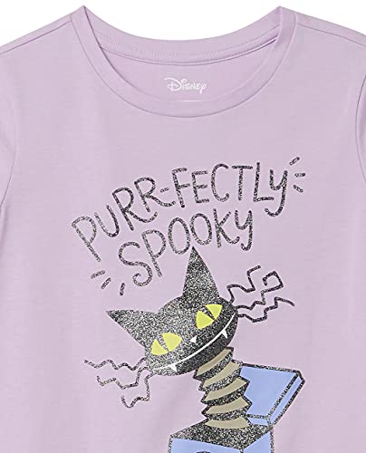 Image of Amazon Essentials Disney | Marvel | Star Wars | Frozen | Princess Girls and Toddlers' Short-Sleeve T-Shirts Clothing, Pack of 4