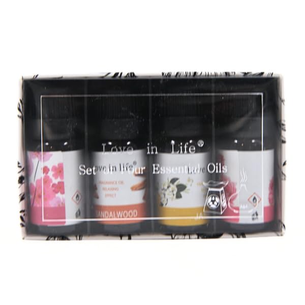Life Essence1000ml 2本セット Love in Life Essential Oil Set, 4 Fragrances,10ml : Amazon.co.za