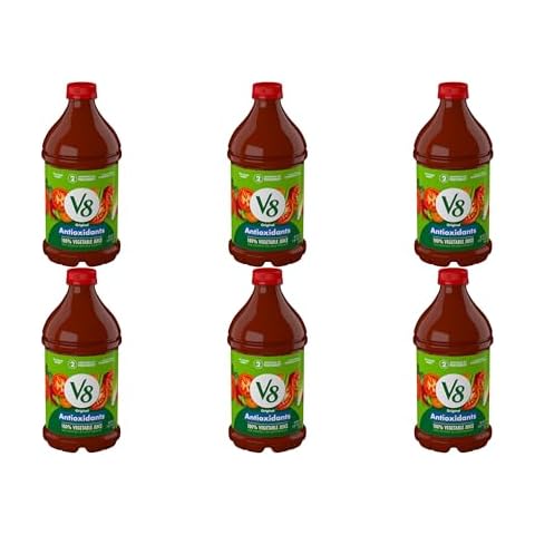 V8 Antioxidants Original 100% Vegetable Juice 46 fl oz Cover