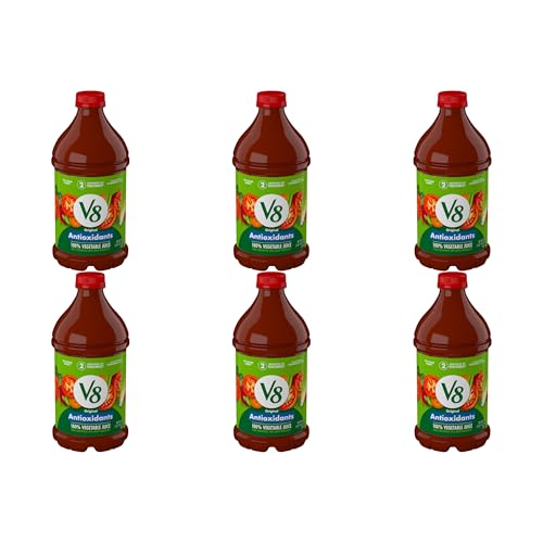 V8 Antioxidants Vegetable Juice 46oz Bottles (6 Pack)