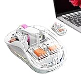 サイレント コンピュータ制御ワイヤレス、ラップトップ コンピュータ制御ワイヤレス, 透明なトライモードコンピュータ制御充電式, サイレントクリック 電話用コンピュータ制御 図書館、旅行用タブレットおよびラップトップ