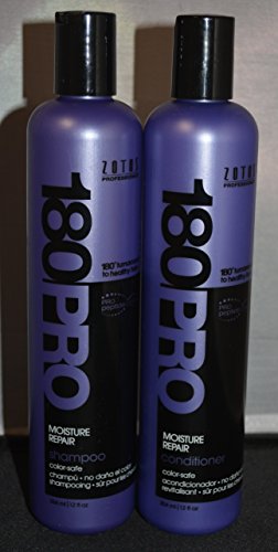 180 Pro Moisture Repair Shampoo and Conditioner 12oz Each