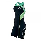 Pearl Izumi - Run Women's Elite in-R-Cool Tri Suit, X-Small, Black/Gumdrop Stripe