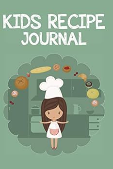 Paperback Kid's Recipe Journal Book