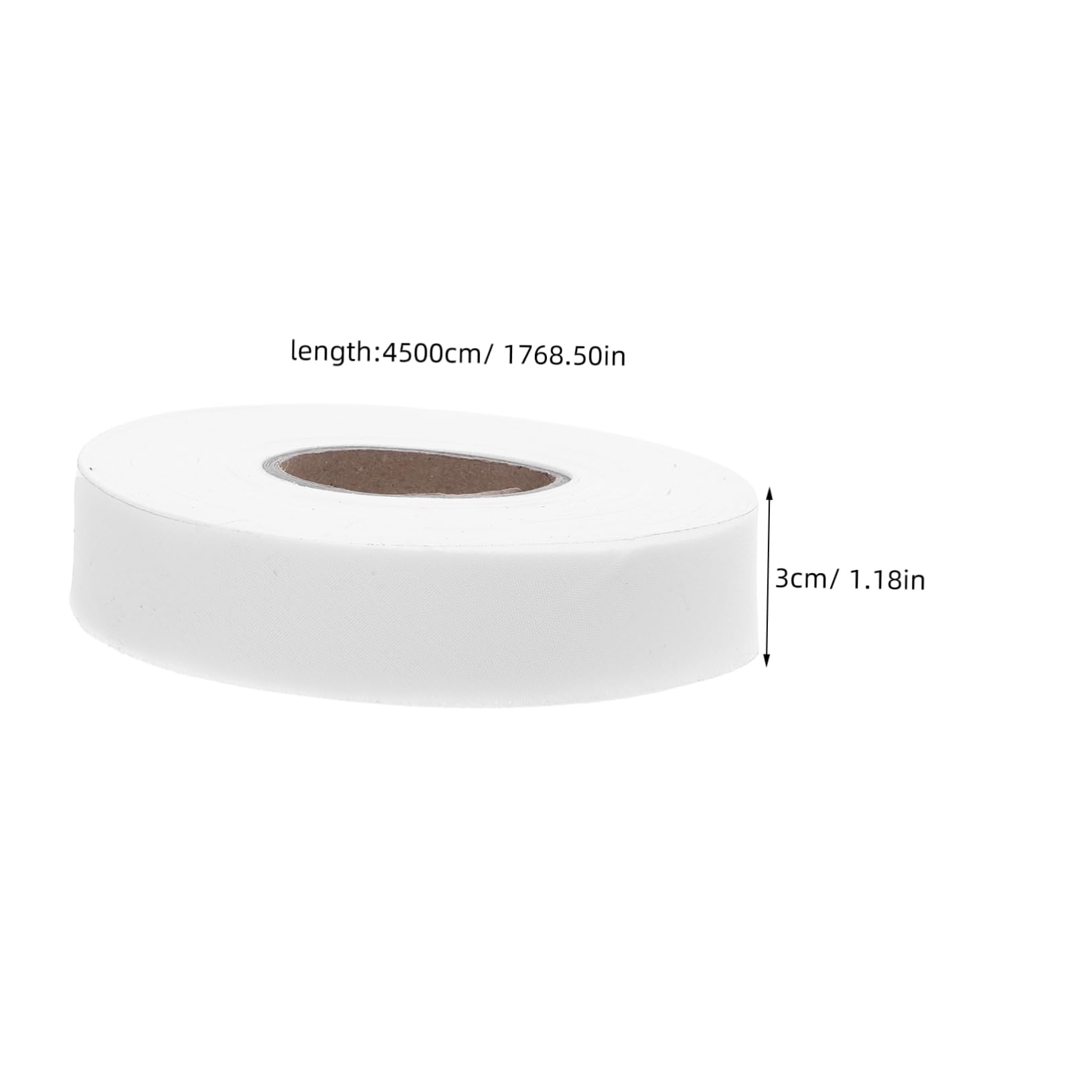 Sewroro 4rouleaux Ruban de Biais Sergé pour Couture de Rideaux de Chacun Ruban de Finition pour Ourlets de Réparation de Vêtements Décorations Intérieures