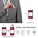 Flash Drive for iPhone 256GB, 4 in 1 USB Type C Memory Stick, Photo Stick External Storage Thumb Drive for iPhone iPad Android Computer, Candy Red
