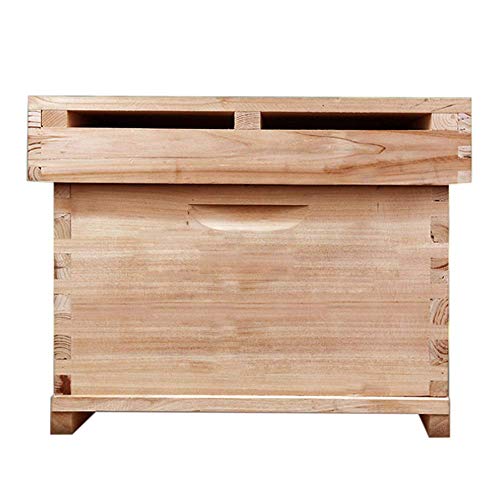 RONGZHAN Apis Cerena Mellifera Fir 10 Frame Beehive Box Extension
