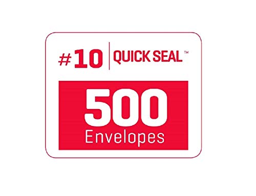 50010-Single-Left-Window-SELF-Seal-Security-Envelopes-Super-Strong-Quick-Seal-Self-Sealing-Closure-Security-Tinted-Size-4-18-x-9-12-Inches-24-LB-500-Count-35210