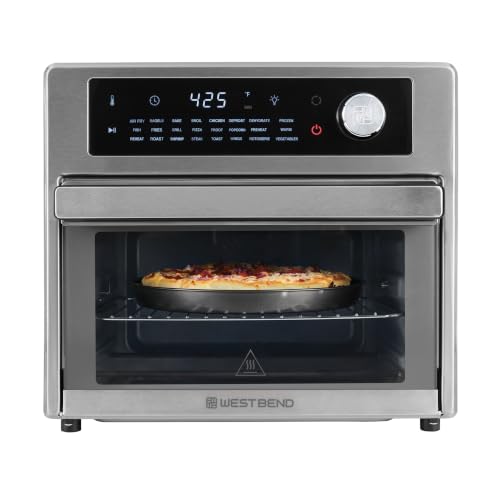 West Bend XL Air Fryer Oven 26-Quart with Digital Controls E...