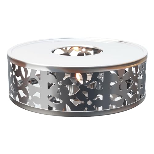 Tea Warmer Petals Silhouette, JUKFITA Silver...