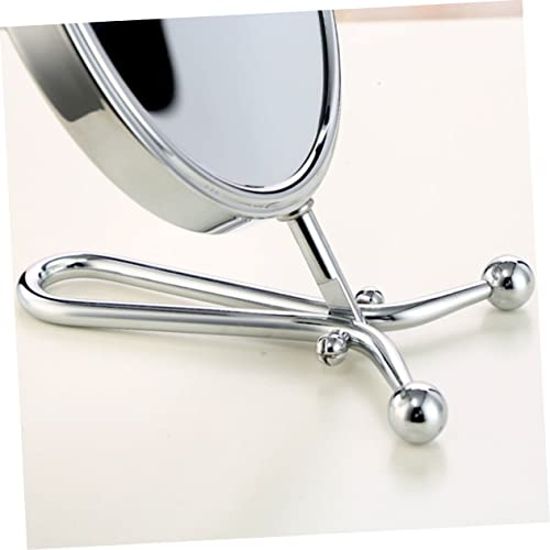 Espejo de Maquillaje de Doble Cara WOONEKY Plata miniatura 4