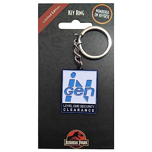Llavero Jurassic Park Fanattik de colección fabricado en metal numerado