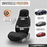 LIONSTRONG® Autositzschoner Vordersitz [WASSERDICHT] - Polyester
