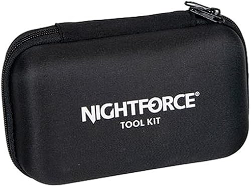 Miniatura 3 de NightForce Kit de herramientas de montaje de alcance con controlador de 2-10 pulgadas, mango y herramientas de par de 25, 68 y 100 pulgadas lb