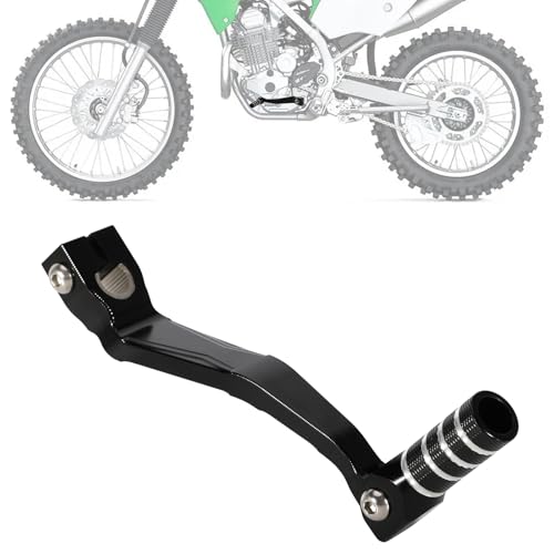 Image of Gear Shifter for KLX 230,Folding CNC 6061 Aluminum Motorcycle Shift Lever for Dirt Bike KLX232 24-25 /KLX230 22-25 /KLX230SM 23-25 /KLX230SM ABS 23-25 /KLX230S 22-23 /KLX230S ABS 22-23-Black
