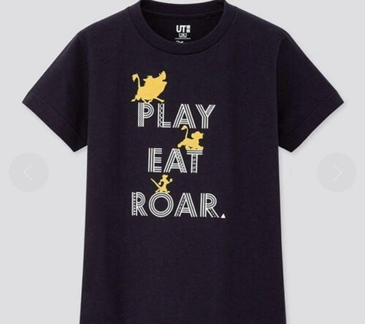 Amazon.co.jp: ライオンキング ユニクロ Tシャツ 110 シンバ プンバァ