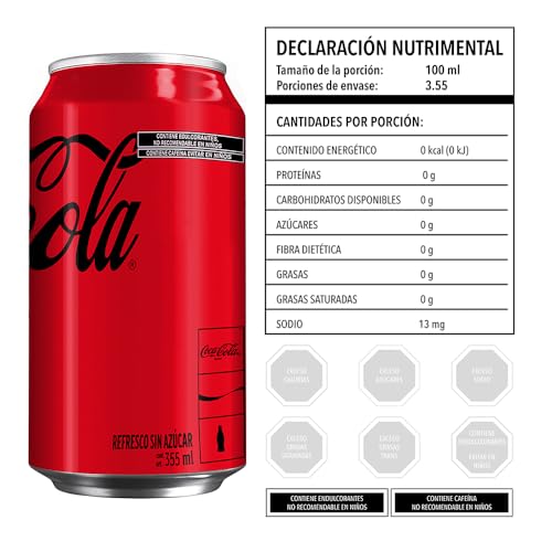 La Mejor Lista de Cocas Top 5. 23 Cocas marca Coca-Cola Sin Azúcar (2)