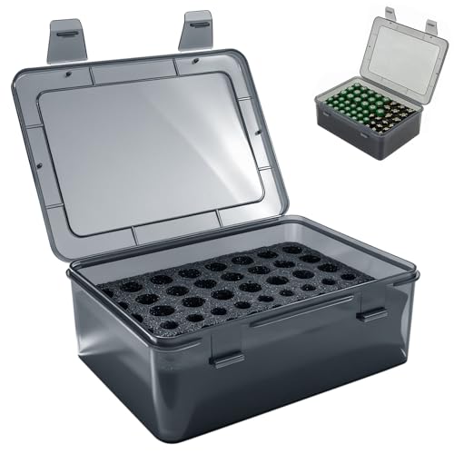 Dedizierten Batteriebox für 54 AAA AA Batterien, Batterie Aufbewahrungs...