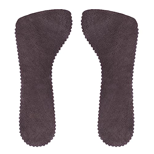 1 Pair Pigskin High Heel Shoe Insoles For Women, 3/4 Invisible Self-adhesive ...