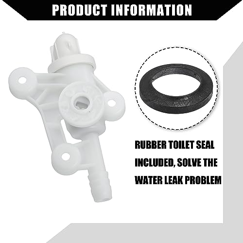 Image of 34100 RV Toilet Water Valve Kit for Thetford Aqua-Magic V High and Low Model Toilets /Leak-Resistant RV Toilet Water Assembly Valve Kit / 1Set