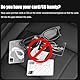 Adunsiaoto Fahrzeug Sonnenblende Organizer Für Autos, Auto Sonnenblende Interieur Sonnenblenden Organizer, Auto CD Hülle Halterung, Car Universal Sonnenblende Organizer Tasche Aufbewahrungstasche