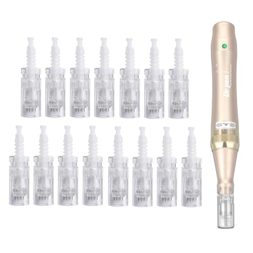 Lot de 15 cartouches de rechange originales à 24 broches pour stylo Dr. Pen M5/M7/N2/E30, aiguilles jetables M5 M7, accessoires pour soins de la peau, outil de beauté Lot de 15 cartouches de rechange originales à 24 broches pour stylo Dr. Pen M5/M7/N2/E30, aiguilles jetables M5 M7, accessoires pour soins de la peau, outil de beauté